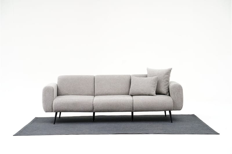 Hörnsoffa Sidenia 3-sits - Ljusgrå - Möbler - Soffa - Hörnsoffa