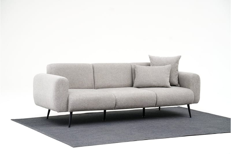 Hörnsoffa Sidenia 3-sits - Ljusgrå - Möbler - Soffa - Hörnsoffa