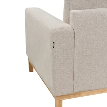 Hörnsoffa Siggard - Beige - Möbler - Soffa - Divansoffa & schäslongsoffa - 4 sits soffa med divan
