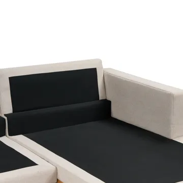 Hörnsoffa Siggard - Beige - Möbler - Soffa - Divansoffa & schäslongsoffa - 4 sits soffa med divan