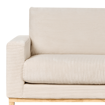 Hörnsoffa Siggard - Ljusbeige - Möbler - Soffa - Divansoffa & schäslongsoffa - 4 sits soffa med divan
