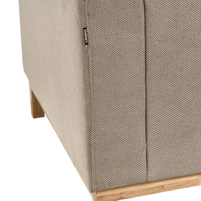 Hörnsoffa Siggard - Taupe - Möbler - Soffa - Divansoffa & schäslongsoffa - 4 sits soffa med divan