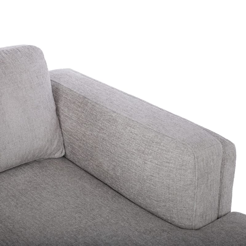 Hörnsoffa Ulnora Höger - Grå - Möbler - Soffa - Hörnsoffa - Hörnsoffa med divan