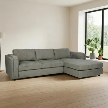 Hörnsoffa Ulnora Höger - Grön - Möbler - Soffa - Hörnsoffa - Hörnsoffa med divan