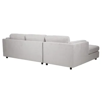 Hörnsoffa Ulnora Vänster - Grå - Möbler - Soffa - Hörnsoffa - Hörnsoffa med divan