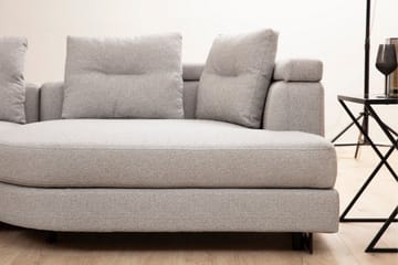 Hörnsoffa Pavdova 4-sits - Ljusgrå - Möbler - Soffa - Hörnsoffa