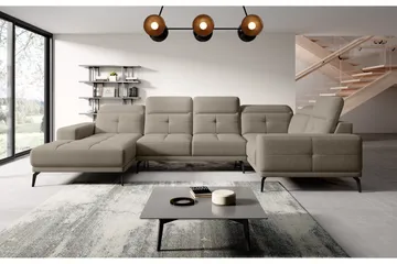 Hagglund Hörnsoffa m. Divan - Beige - Möbler - Soffa - Hörnsoffa - Hörnsoffa med divan