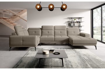 Hagglund Hörnsoffa m. Divan - Beige - Möbler - Soffa - Hörnsoffa - Hörnsoffa med divan