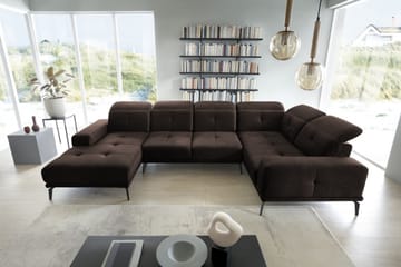Hagglund Hörnsoffa m. Divan - Brun - Möbler - Soffa - Hörnsoffa - Hörnsoffa med divan