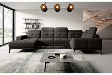 Hagglund Hörnsoffa m. Divan - Brun - Möbler - Soffa - Hörnsoffa - Hörnsoffa med divan