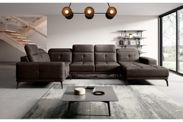Hagglund Hörnsoffa m. Divan - Brun - Möbler - Soffa - Hörnsoffa - Hörnsoffa med divan