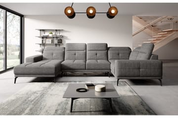 Hagglund Hörnsoffa m. Divan - Grå - Möbler - Soffa - Hörnsoffa - Hörnsoffa med divan