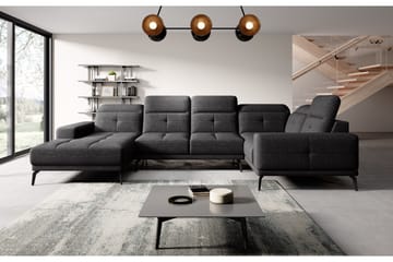 Hagglund Hörnsoffa m. Divan - Mörkgrå - Möbler - Soffa - Hörnsoffa - Hörnsoffa med divan