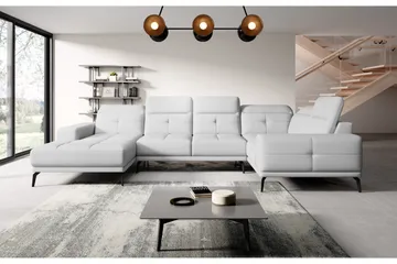 Hagglund Hörnsoffa m. Divan - Vit - Möbler - Soffa - Hörnsoffa - Hörnsoffa med divan