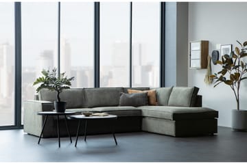 Hearness 3-Sits Soffa med Schäslong Höger - Varmgrå - Möbler - Soffa - Hörnsoffa