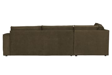 Hearness 3-Sits Soffa med Schäslong Vänster - Grön - Möbler - Soffa - Hörnsoffa