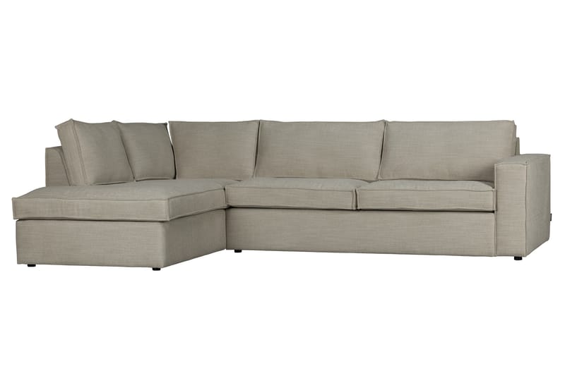 Hearness 3-Sits Soffa med Schäslong Vänster - Natur - Möbler - Soffa - Hörnsoffa