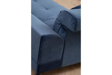 Jaraad Divansoffa 3-sits - Blå - Möbler - Soffa - Hörnsoffa