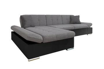 Kintore 3-sits Hörnsoffa Grey/Black - Möbler - Soffa - Hörnsoffa