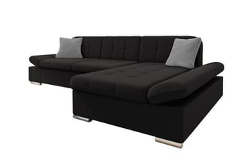 Kintore 3-sits Hörnsoffa NO_BRAND Black - Möbler - Soffa - Hörnsoffa