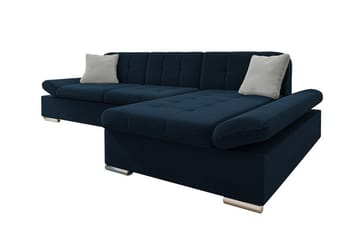 Kintore 3-sits Hörnsoffa NO_BRAND Dark blue - Möbler - Soffa - Hörnsoffa