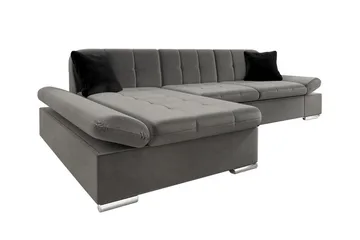 Kintore 3-sits Hörnsoffa NO_BRAND Dark grey - Möbler - Soffa - Hörnsoffa