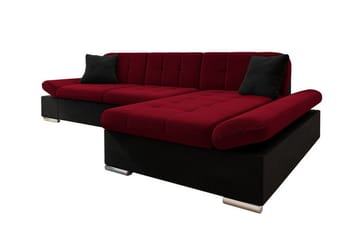 Kintore 3-sits Hörnsoffa NO_BRAND Dark red - Möbler - Soffa - Hörnsoffa