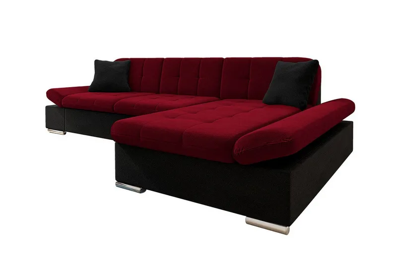 Kintore 3-sits Hörnsoffa NO_BRAND Dark red