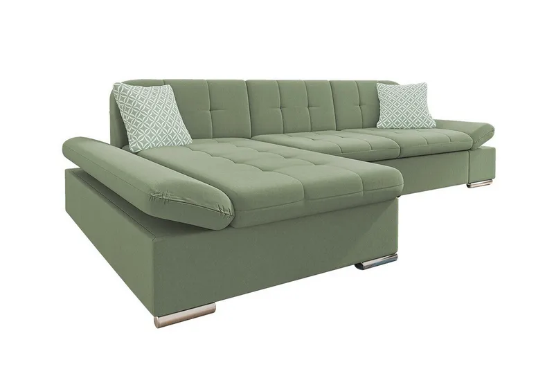 Kintore 3-sits Hörnsoffa NO_BRAND Green