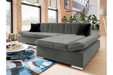 Kintore 3-sits Hörnsoffa NO_BRAND Grey-brown - Möbler - Soffa - Hörnsoffa