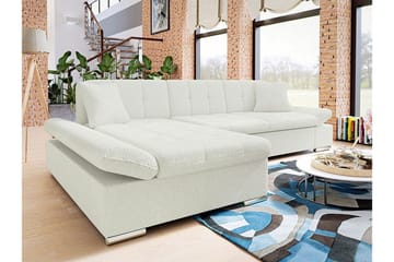 Kintore 3-sits Hörnsoffa NO_BRAND White - Möbler - Soffa - Hörnsoffa