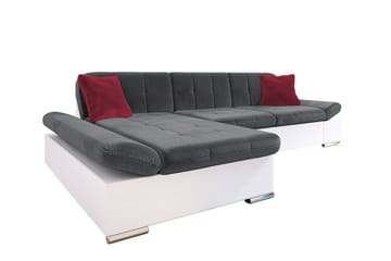 Kintore 3-sits Hörnsoffa NO_BRAND White/Grey - Möbler - Soffa - Hörnsoffa