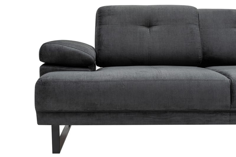 Kitimat Divansoffa 3-sits - Antracit - Möbler - Soffa - Divansoffa & schäslongsoffa - 3 sits soffa med divan