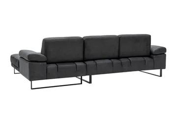 Kitimat Divansoffa 3-sits - Antracit - Möbler - Soffa - Divansoffa & schäslongsoffa - 3 sits soffa med divan