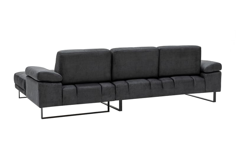 Kitimat Divansoffa 3-sits - Antracit - Möbler - Soffa - Divansoffa & schäslongsoffa - 3 sits soffa med divan