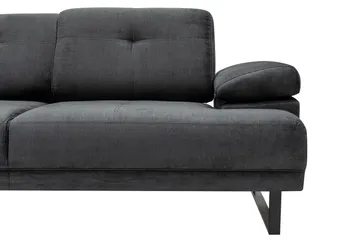 Kitimat Divansoffa 3-sits - Antracit - Möbler - Soffa - Divansoffa & schäslongsoffa - 3 sits soffa med divan
