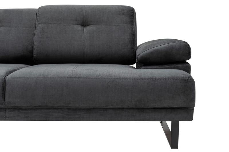 Kitimat Divansoffa 3-sits - Antracit - Möbler - Soffa - Divansoffa & schäslongsoffa - 3 sits soffa med divan