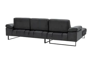 Kitimat Divansoffa 3-sits - Antracit - Möbler - Soffa - Divansoffa & schäslongsoffa - 3 sits soffa med divan