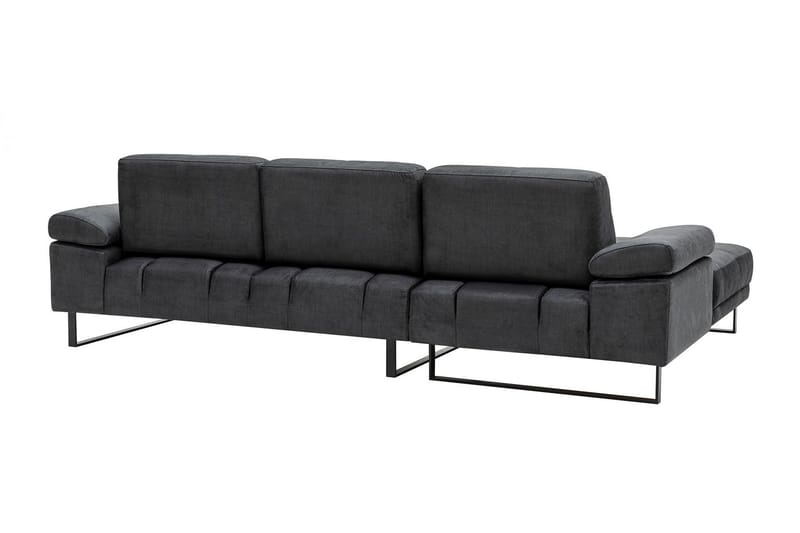 Kitimat Divansoffa 3-sits - Antracit - Möbler - Soffa - Divansoffa & schäslongsoffa - 3 sits soffa med divan