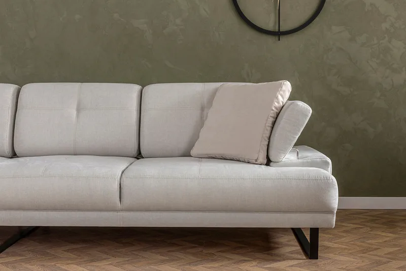Kitimat Divansoffa 3-sits - Beige - Möbler - Soffa - Hörnsoffa - Hörnsoffa med divan