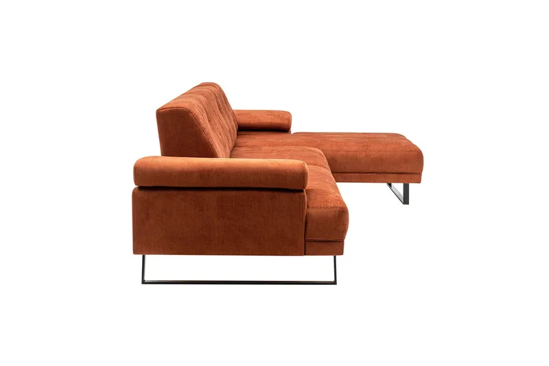 Kitimat Divansoffa 3-sits - Orange - Möbler - Soffa - Divansoffa & schäslongsoffa - 3 sits soffa med divan