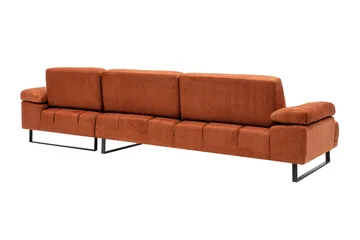 Kitimat Divansoffa 3-sits - Orange - Möbler - Soffa - Divansoffa & schäslongsoffa - 3 sits soffa med divan