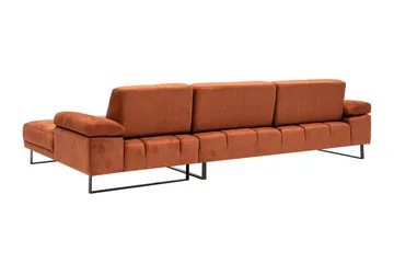 Kitimat Divansoffa 3-sits - Orange - Möbler - Soffa - Divansoffa & schäslongsoffa - 3 sits soffa med divan