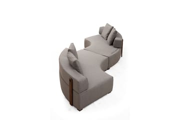 Lasalle Soffa 4-sits - Grå - Möbler - Soffa - Hörnsoffa