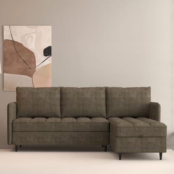 Lindhus Hörnsoffa 3-sits - Brun - Möbler - Soffa - Hörnsoffa - Hörnsoffa med divan
