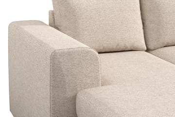 Link 5-sits Vändbar U-formad Hörnsoffa med divan i Tyg - Beige - Möbler - Soffa - Hörnsoffa - Hörnsoffa med divan