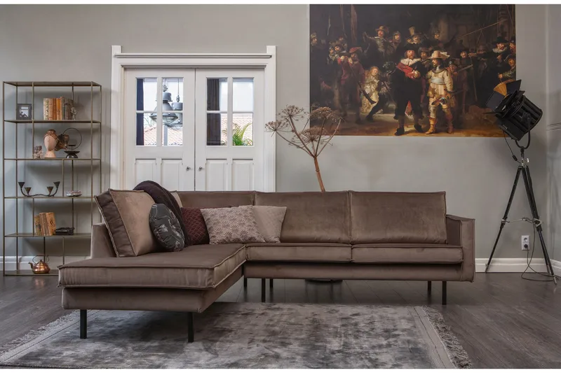 Lissbon Hörnsoffa - Taupe - Möbler - Soffa - Hörnsoffa