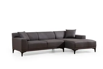 Mississauga Divansoffa 3-sits - Antracit - Möbler - Soffa - Hörnsoffa - Hörnsoffa med divan