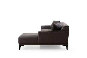 Mississauga Divansoffa 3-sits - Antracit - Möbler - Soffa - Hörnsoffa - Hörnsoffa med divan