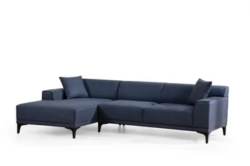 Mississauga Divansoffa 3-sits - Blå - Möbler - Soffa - Hörnsoffa - Hörnsoffa med divan
